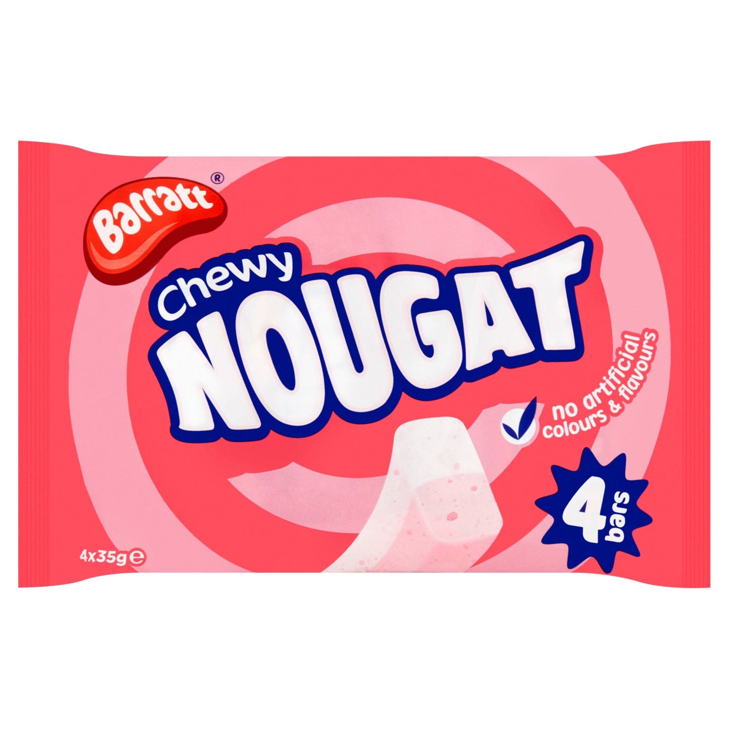 Barratt Chewy Nougat Multipack 4 x 35g