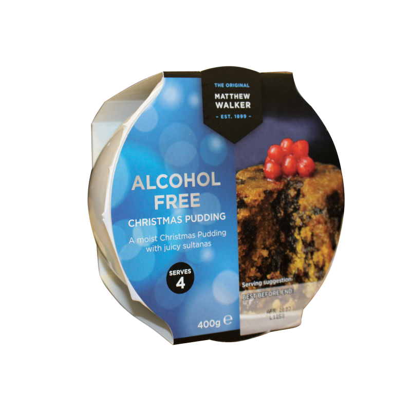 Matthew Walker Alcohol Free Christmas Pudding 400g Vegan Serves 4