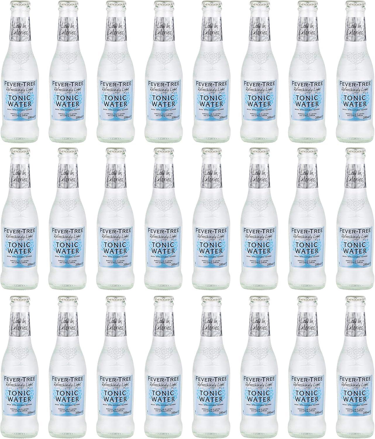 Fever-Tree Refreshingly Light Premium Indian Tonic Water 24 x 200ml