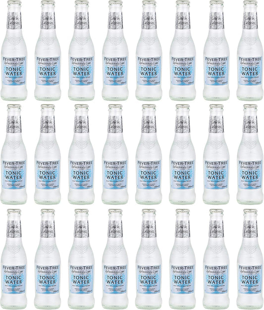 Fever-Tree Refreshingly Light Premium Indian Tonic Water 24 x 200ml