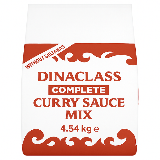 Dinaclass Curry Sauce Mix Chip Shop Style without Sultanas 4.54kg