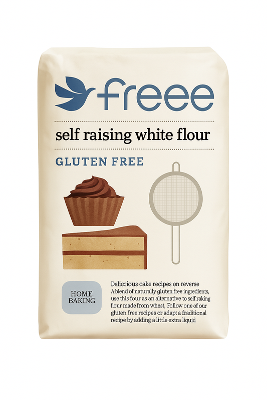 FREEE Gluten & Wheat Free Self Raising White Flour 1kg