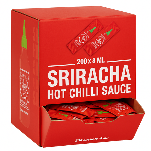 Flying Goose Sriracha Chilli Sauce Box of 200 Sachets (8ml)