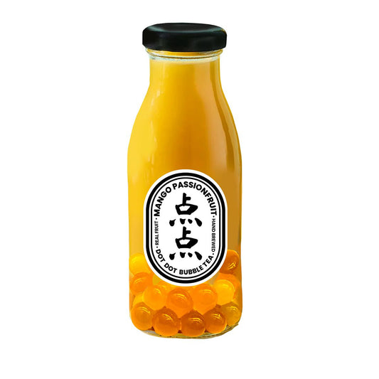 Dot Dot - Bubble Boba Tea Mango Passionfruit  250ml Bottle