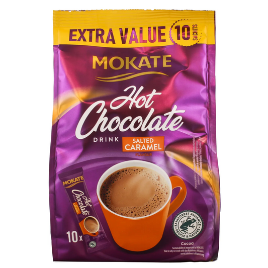 Mokate Salted Caramel Hot Chocolate 10 Sachets (18g)