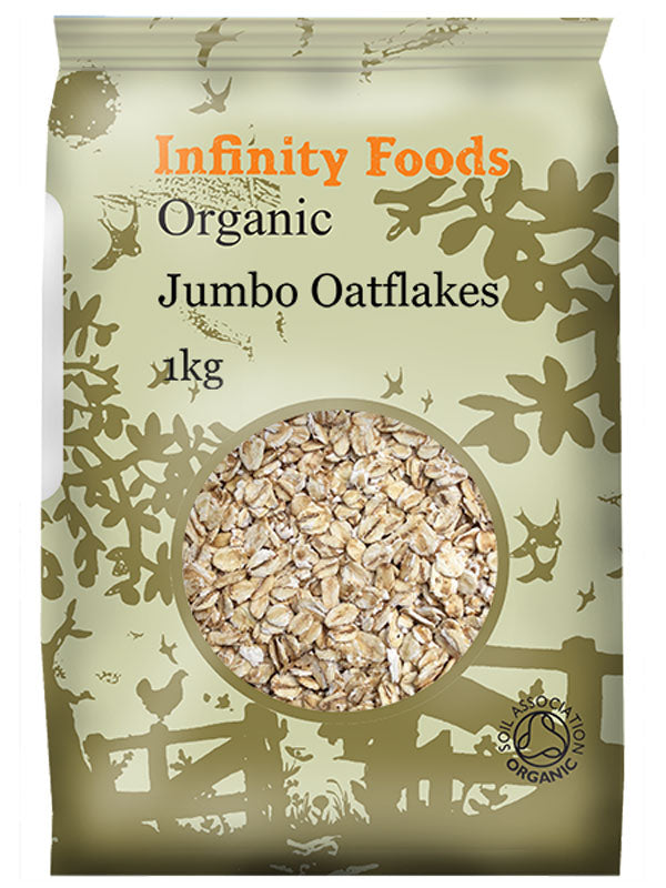 Infinity Foods Organic Jumbo Oatflakes 1kg