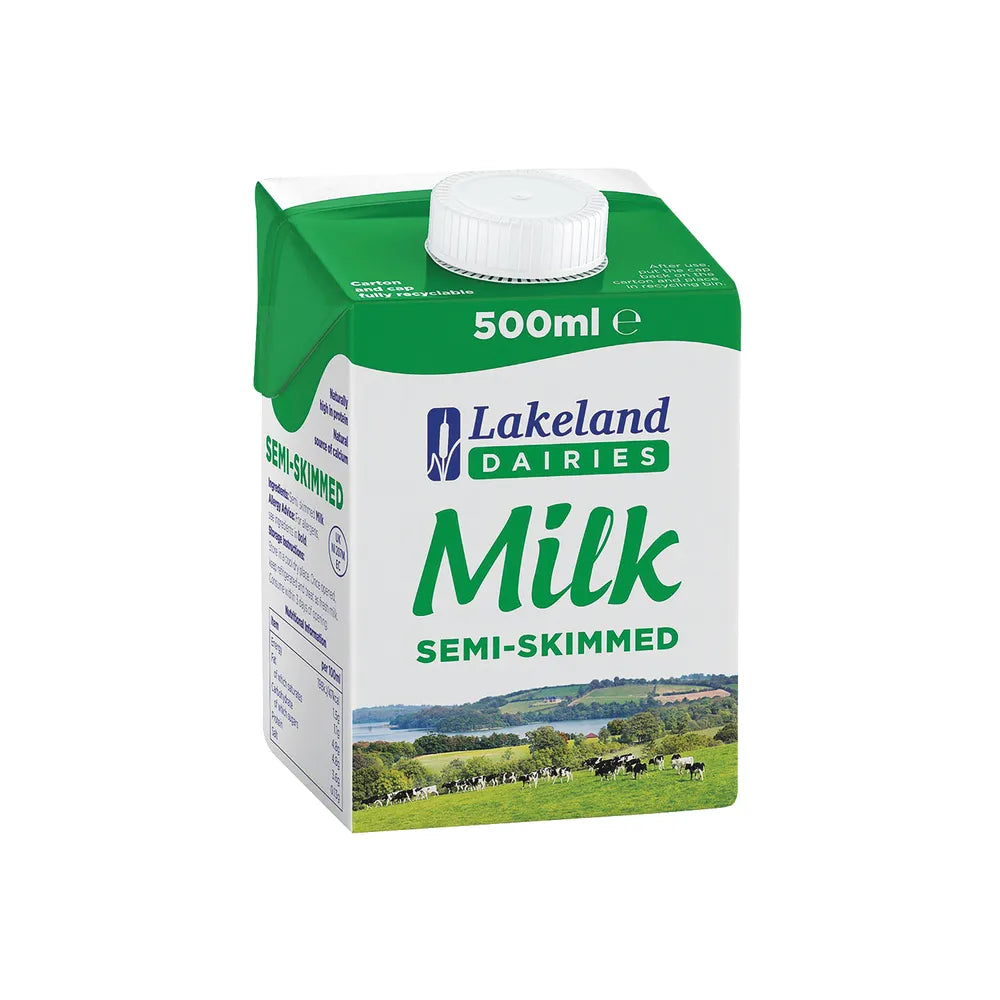 Lakeland Dairies Semi-Skimmed Milk 500ml