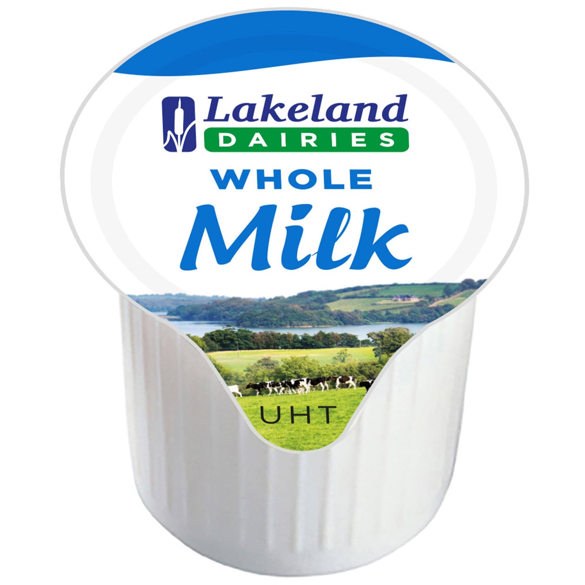 Lakeland Dairies UHT Whole Milk Pots 12ml x 120