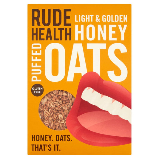 Rude Health Honey Puffed Oats 240g