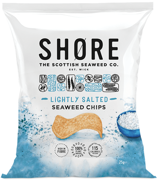 SHORE Lightly Salted Seaweed Chips 80g