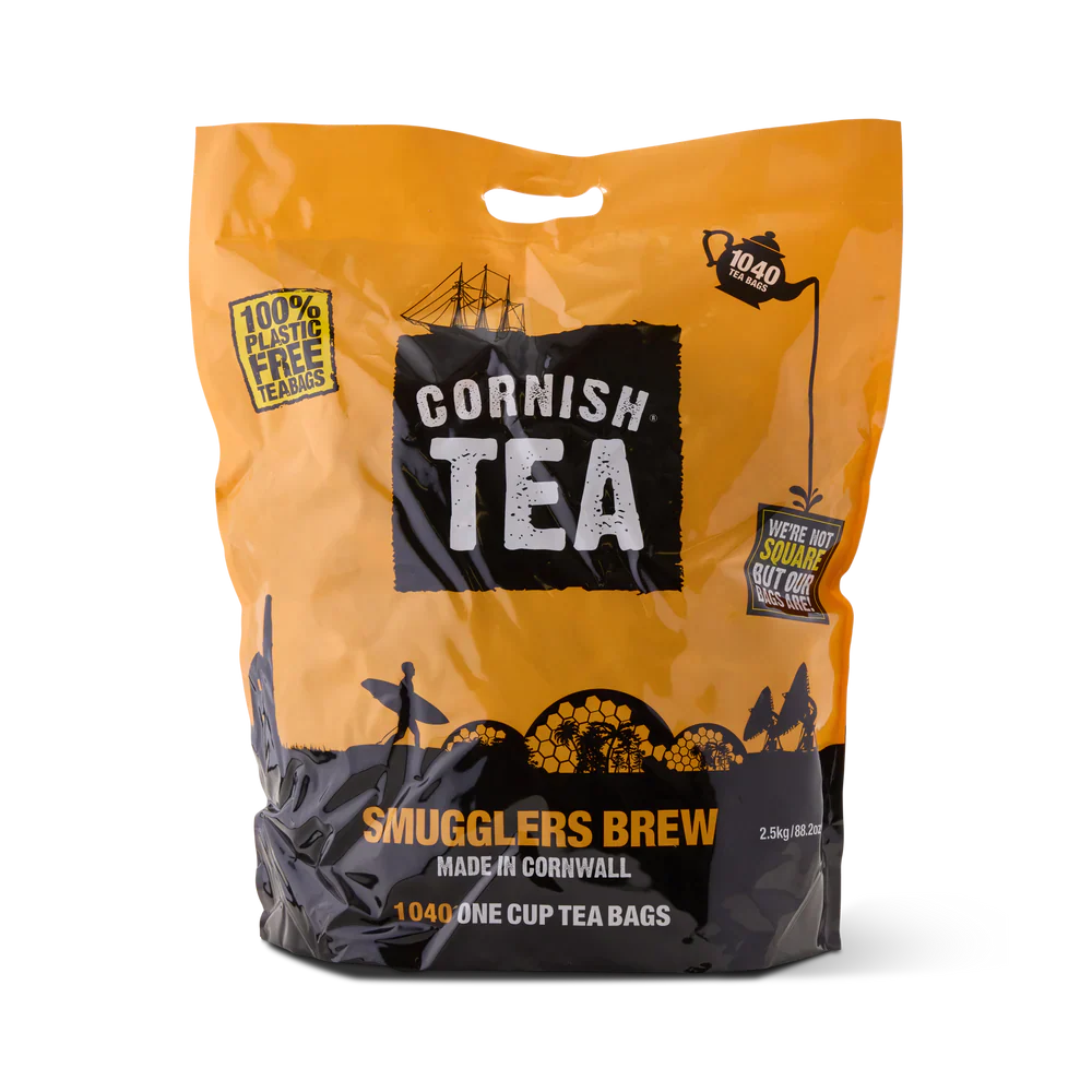 Cornish Tea Smugglers Brew - Catering Pack of 1040 One-Cup Tea Bags