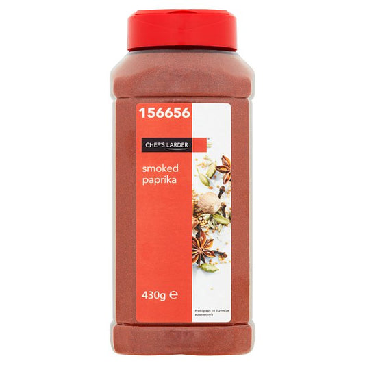 Chef’s Larder Smoked Paprika 430g – Bold, Smoky & Aromatic Spanish-Style Spice