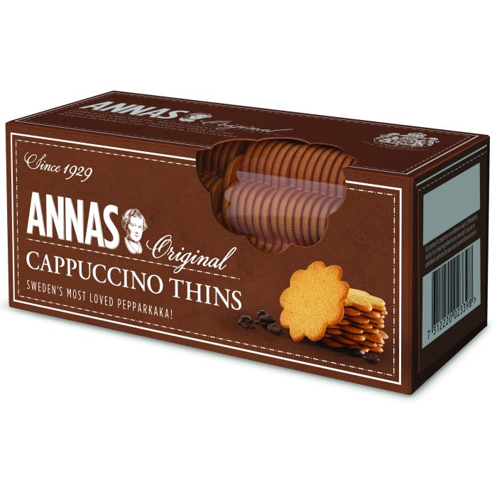 Annas Cappuccino Thins Original 150g