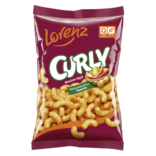 Lorenz Curly Mexican Style Peanut Puffs 100g