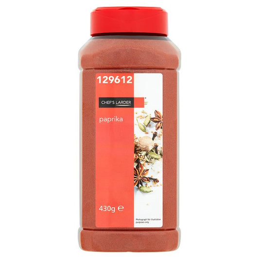 Chef’s Larder Paprika 430g – Rich, Mild & Smoky Ground Spice