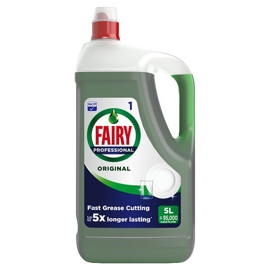 Fairy Professional Original Washing Up Liquid 5L – Commercial Catering