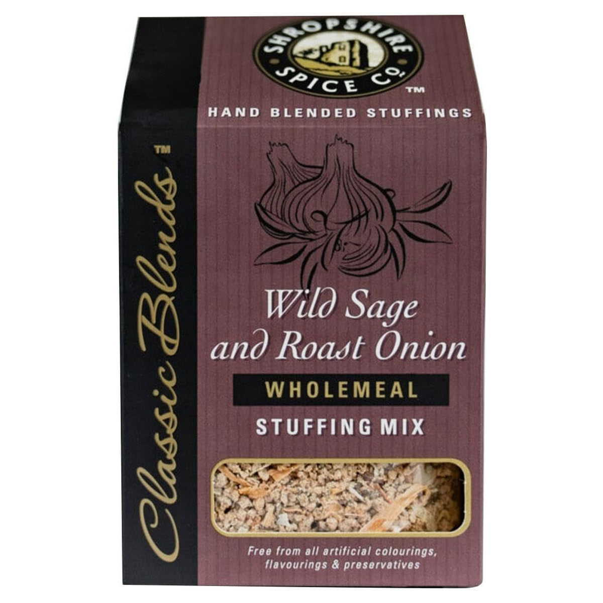 Shropshire Spice Wild Sage & Roast Onion Stuffing Mix 150g
