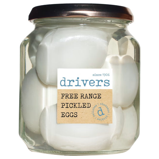 DRIVERS Free Range Pickled Eggs in Distilled Malt Vinegar 550g