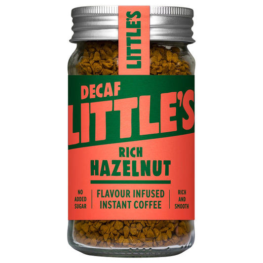 LITTLE'S Decaf Rich Hazelnut Flavour Instant Coffee 50g