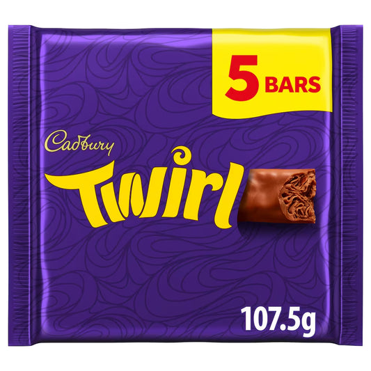 Cadbury Twirl Chocolate Bar 107.5g