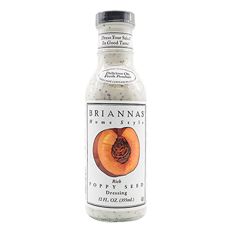 Briannas Poppy Seed Dressing Home Style 355ml