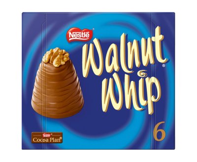 Walnut Whip Gift Carton 6 x 30g (180g)