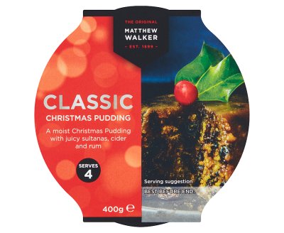 Christmas Pudding Matthew Walker Classic 400g