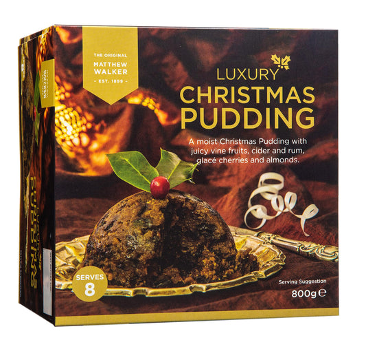 Christmas Pudding Matthew Walker Luxury 800g