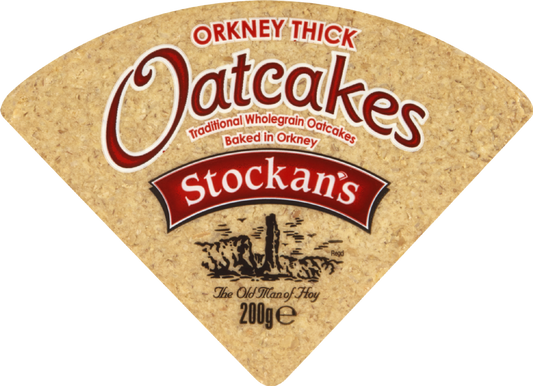 STOCKAN'S Thick Triangular Oatcakes 200g