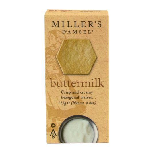 Artisan Biscuits Miller's Damsel Buttermilk Wafers 125g