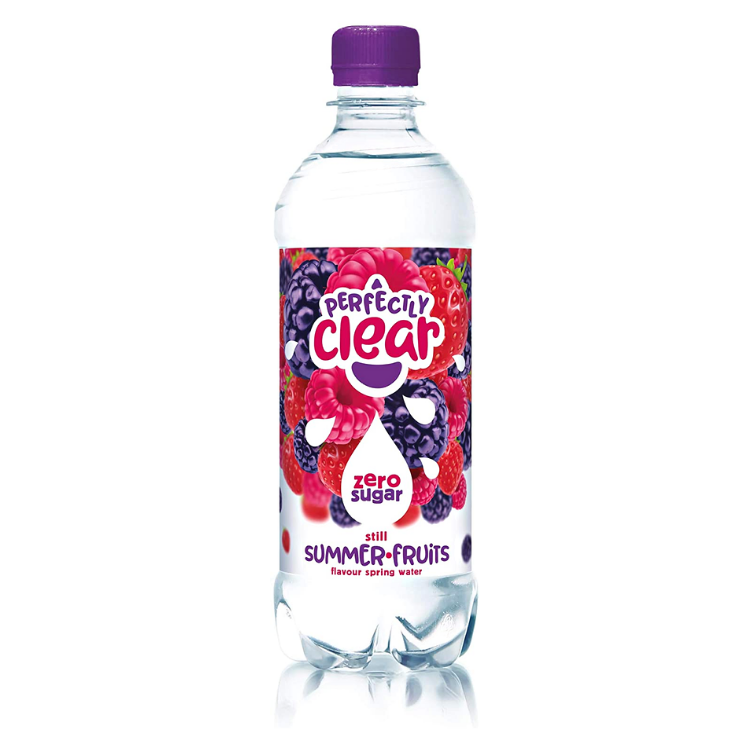 Perfectly Clear Still Summer Fruits Flavoured Spring Water 500ml – The ...