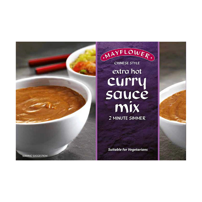 Mayflower Extra Hot Curry Sauce Mix 255g