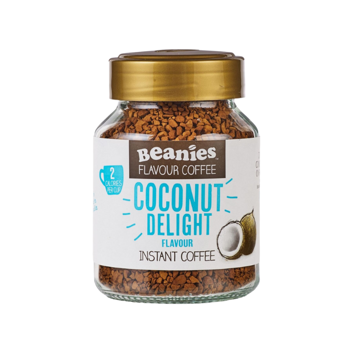 Beanies Coconut Delight Flavoured Instant Coffee 50g