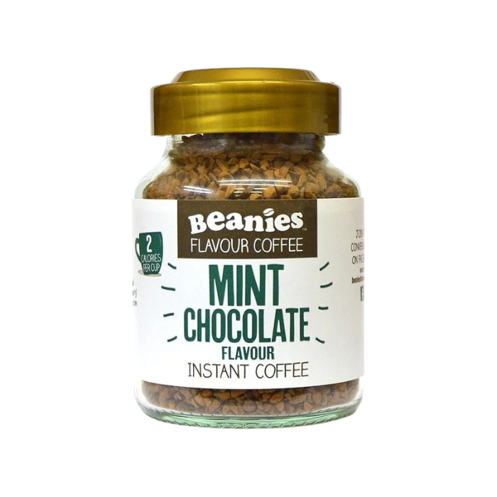 Beanies Mint Chocolate Flavoured Instant Coffee 50g