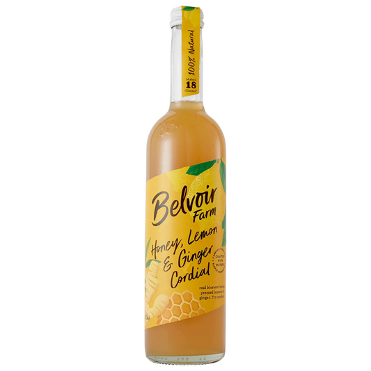Belvoir Farm Honey, Lemon & Ginger Cordial 500ml
