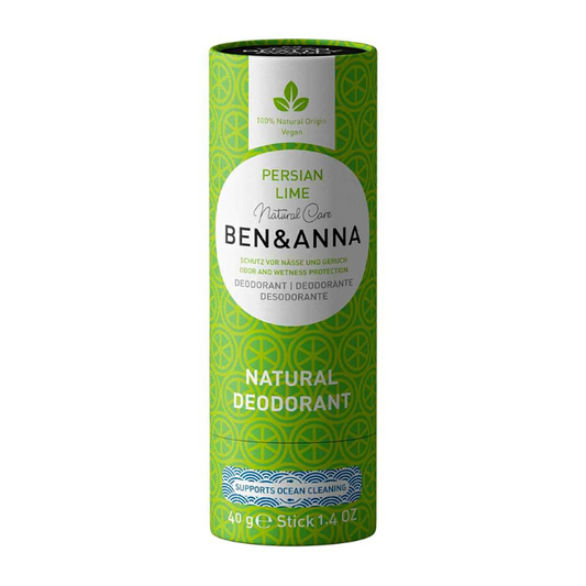 Ben & Anna Persian Lime Natural Deodorant Papertube 40g