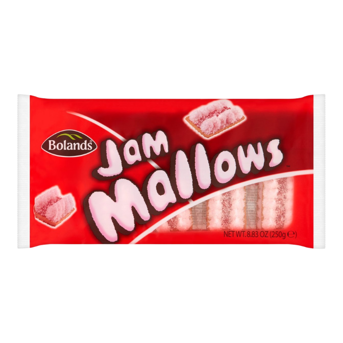 Bolands Jam Mallows 250g