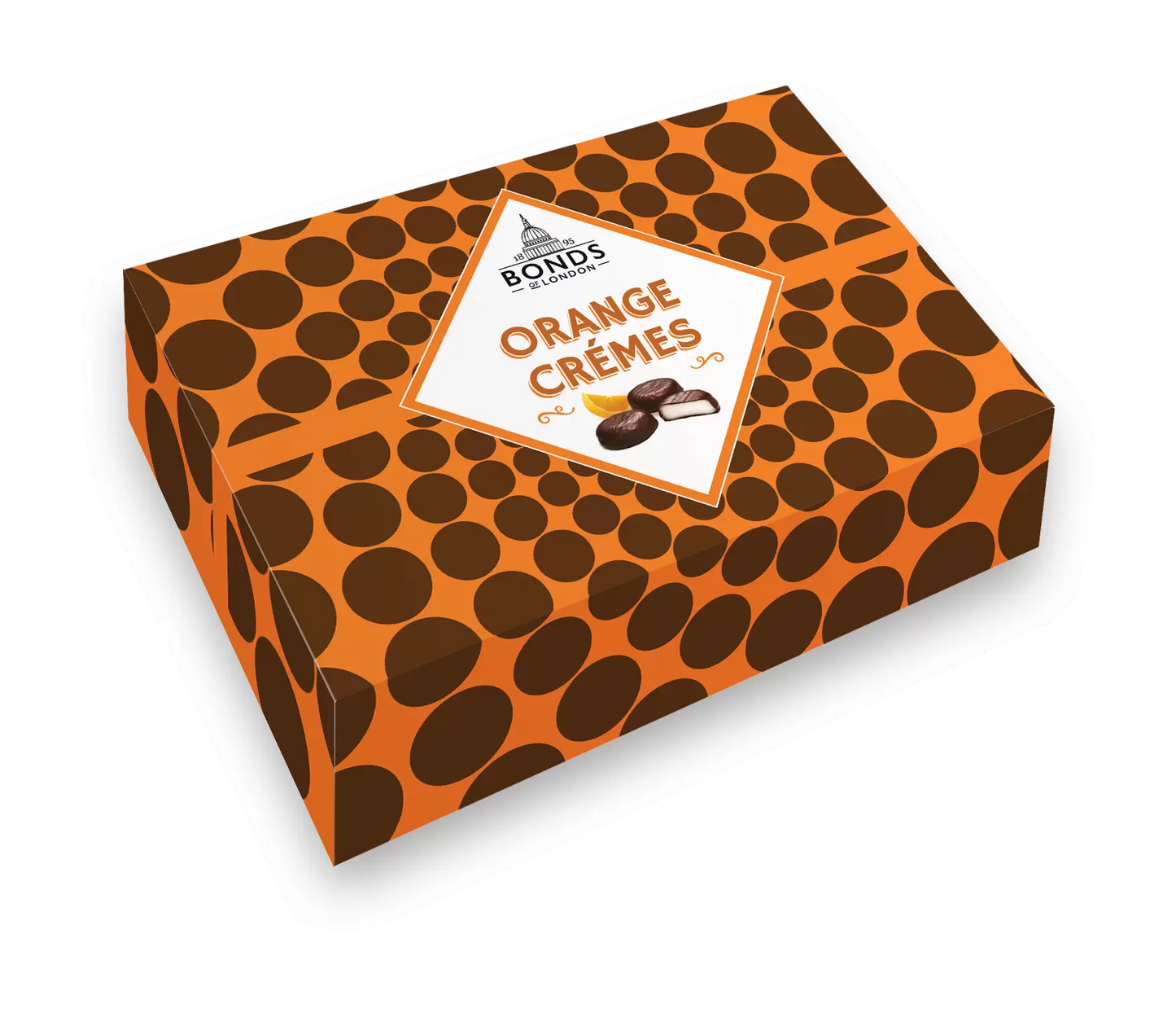 Bonds of London Orange Cremes Box 150g