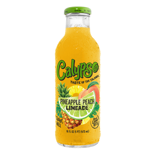 Calypso Pineapple Peach Limeade 473ml