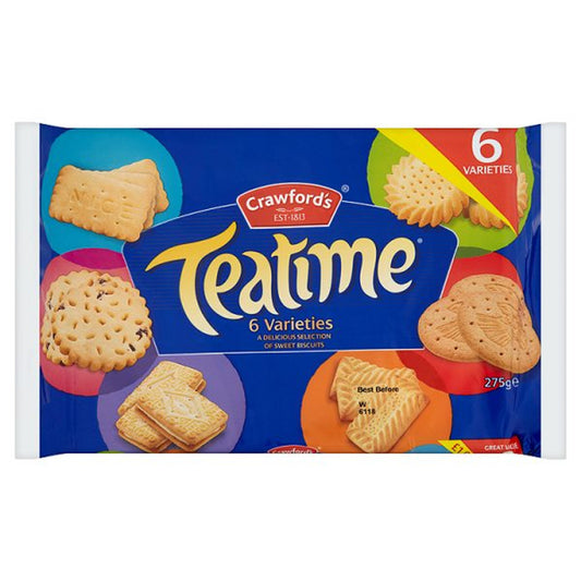 Crawford's Teatime Assorted Biscuits 275g