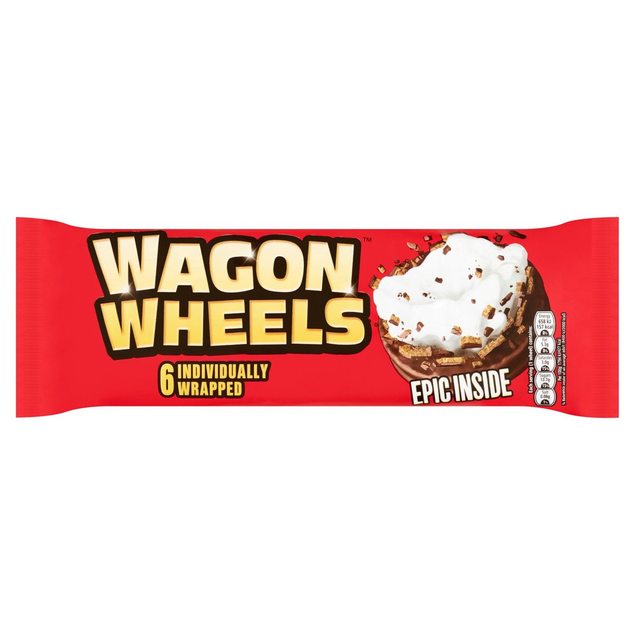 Wagon Wheels Original 6 Pack, 228.6g