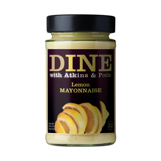 DINE with Atkins & Potts Lemon Mayonnaise 200g