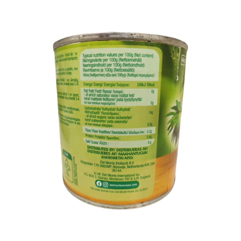 Del Monte Pineapple Chunks in JuiceÂ 435g Label (2)