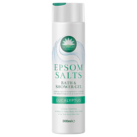Elysium Spa Epsom Salts Eucalyptus Bath & Shower Gel 300ml