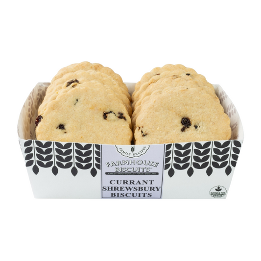 Farmhouse Biscuits Currant Shrewsbury Biscuits 200g