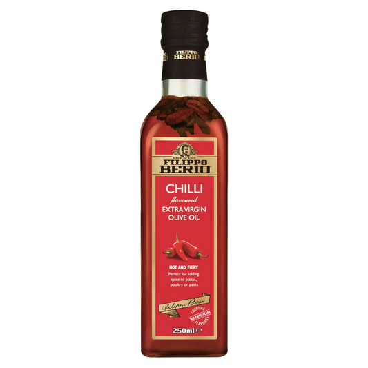 Filippo Berio Chilli Flavoured Extra Virgin Olive Oil 250ml