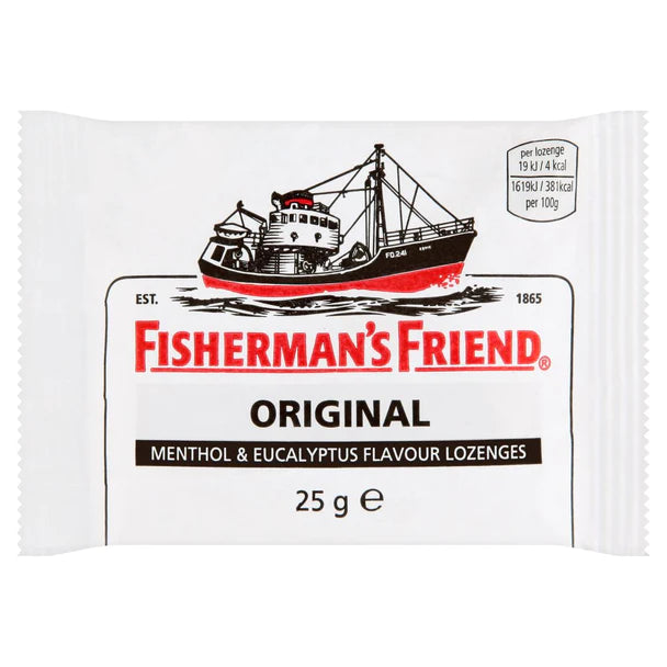 Fisherman's Friend Original Menthol & Eucalyptus Flavour Lozenges 25g