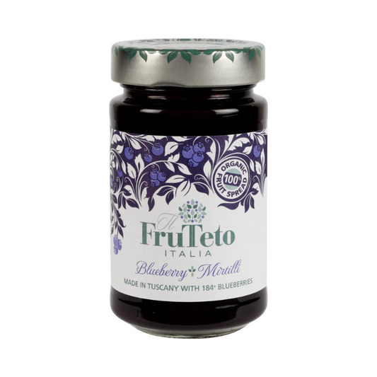 FruTeto Italia Organic Blueberry Fruit Spread 250g