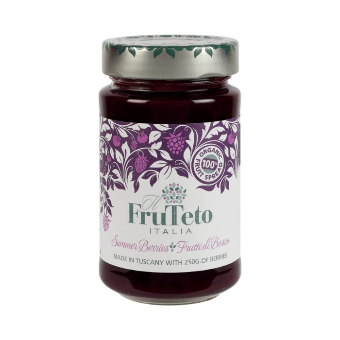 FruTeto Italia Organic Summer Berries Fruit Spread 250g