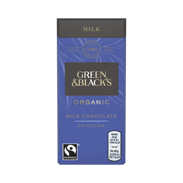Green & Black’s Organic Milk Chocolate Bar 35g